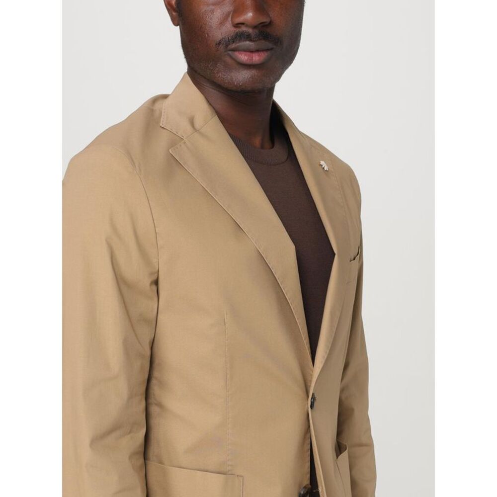 Manuel Ritz Jacket Men Beige - Picture 4 of 4
